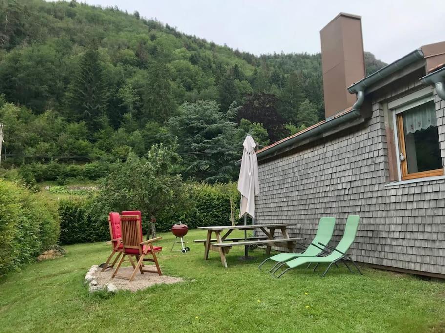 Gîte de la Mésange Rochesson Exterior foto