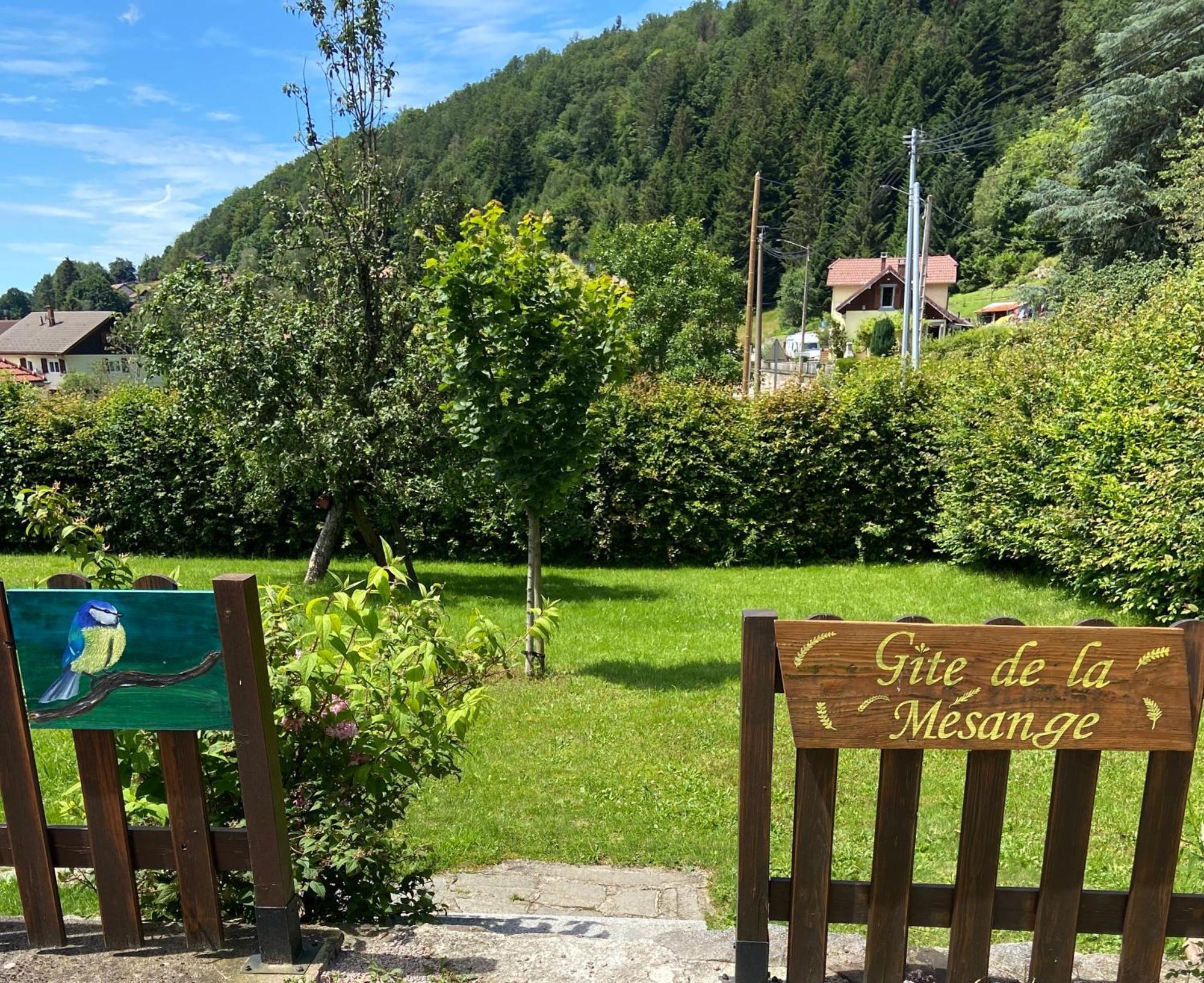 Gîte de la Mésange Rochesson Exterior foto