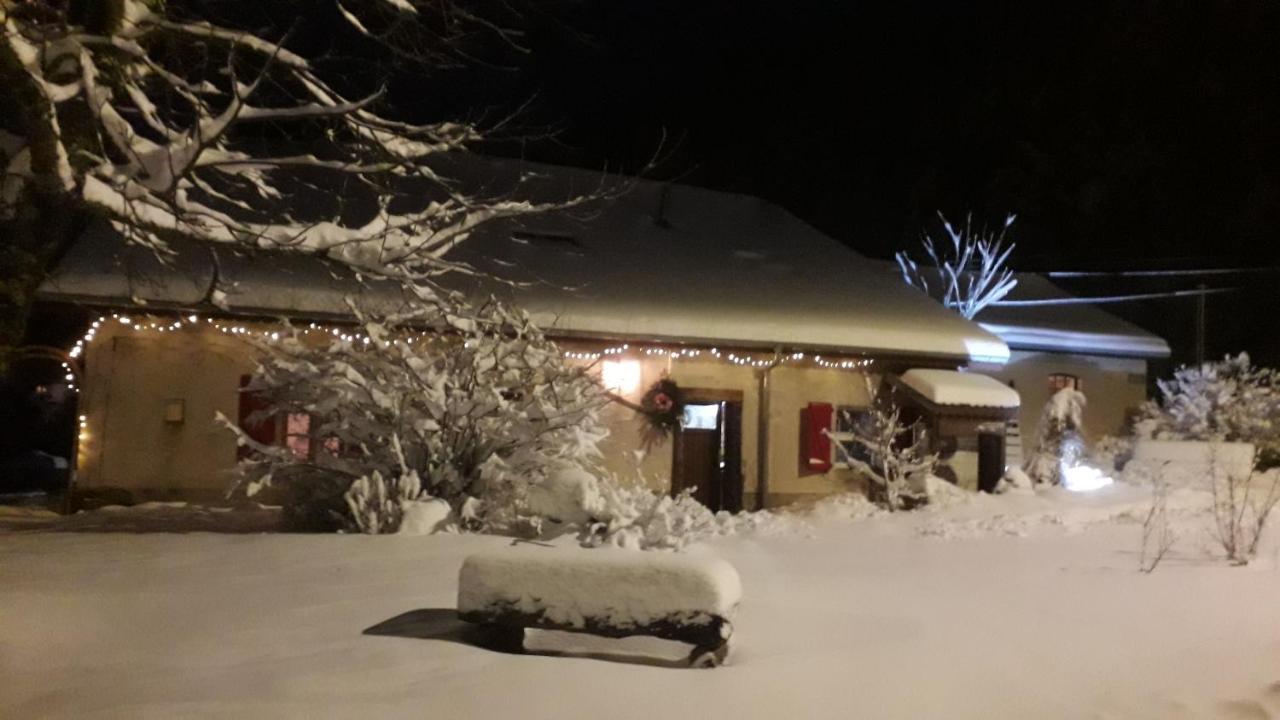 Gîte de la Mésange Rochesson Exterior foto